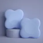 Set di due cuscini di equilibrio antiscivolo